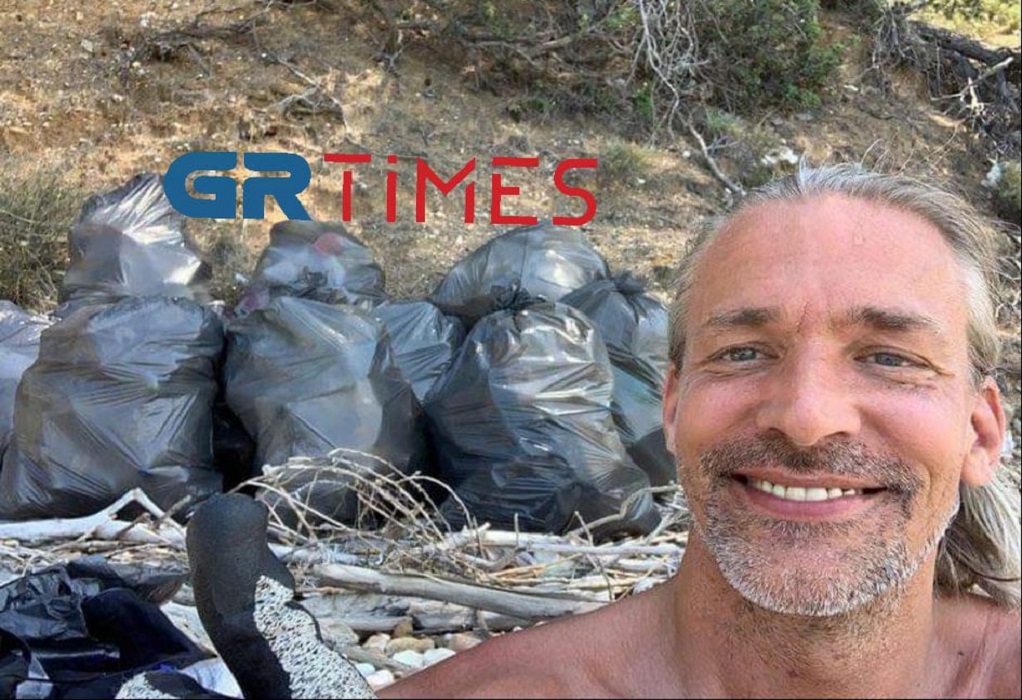 Τουρίστας σε GR TIMES: Γιατί μάζεψα τα σκουπίδια από τη Χαλκιδική (ΦΩΤΟ)