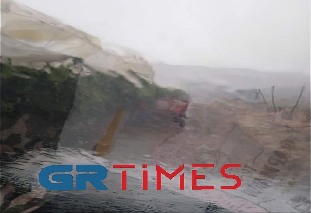 Δ. Παγγαίου: Άνεμοι εντάσεως 9 μποφόρ σάρωσαν τα πάντα (ΦΩΤΟ-VIDEO)