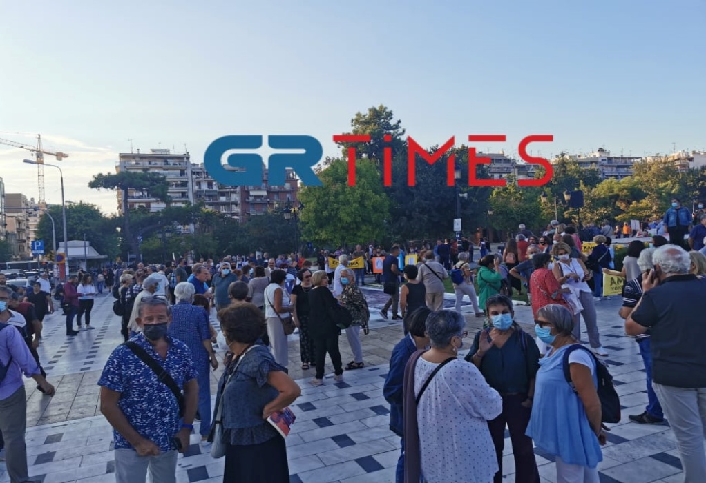 Θεσσαλονίκη: Διαμαρτυρία για τα αρχαία στον σταθμό Βενιζέλου (ΦΩΤΟ-VIDEO)