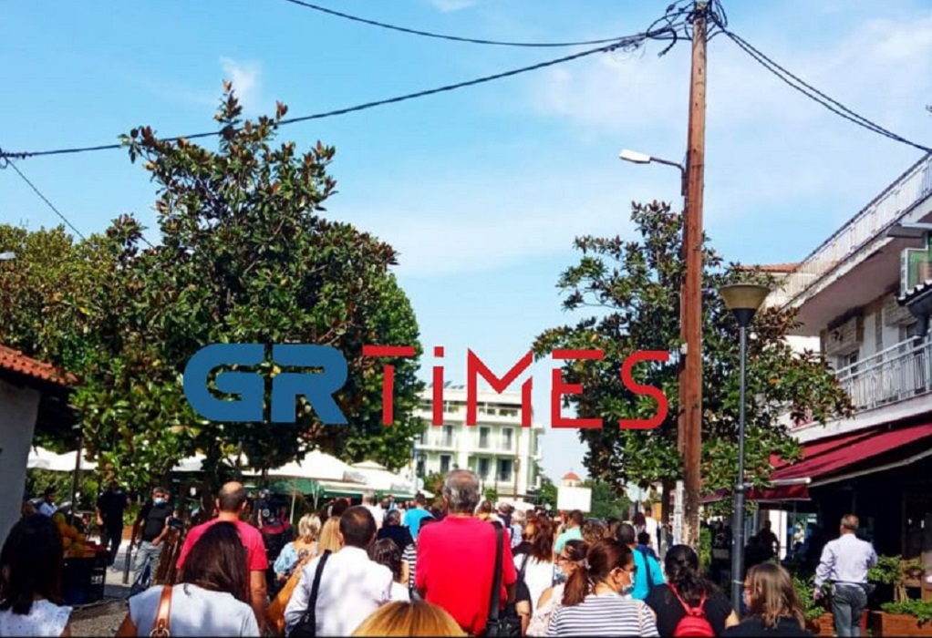 Λαγκαδάς: Πορεία για τη σχολική στέγη – Απορρίφθηκε η τηλεκπαίδευση, με βάρδιες το μάθημα (ΦΩΤΟ)