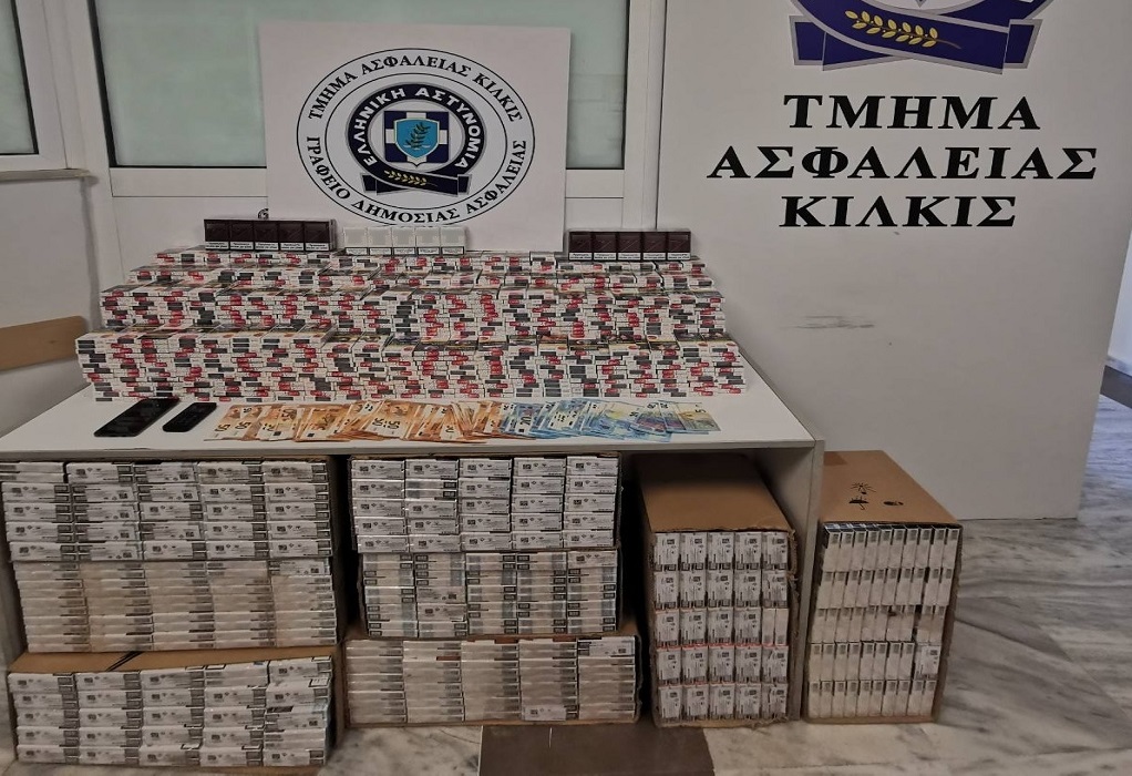 Θεσσαλονίκη: Τους «τσάκωσαν» με πάνω από 3.600 πακέτα λαθραίων τσιγάρων
