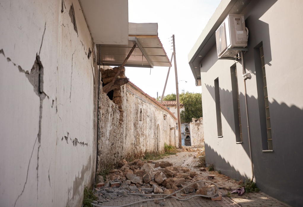 Ηράκλειο: Ένας χρόνος από τον σεισμό στο Αρκαλοχώρι-Εγκαίνια του Ναού του Προφήτη Ηλία που είχε καταρρεύσει