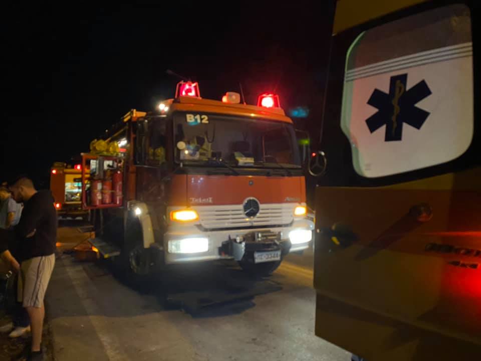 Θεσσαλονίκη: Ολοσχερώς κάηκε τα ξημερώματα νταλίκα – Πού κατευθύνθηκε η φωτιά