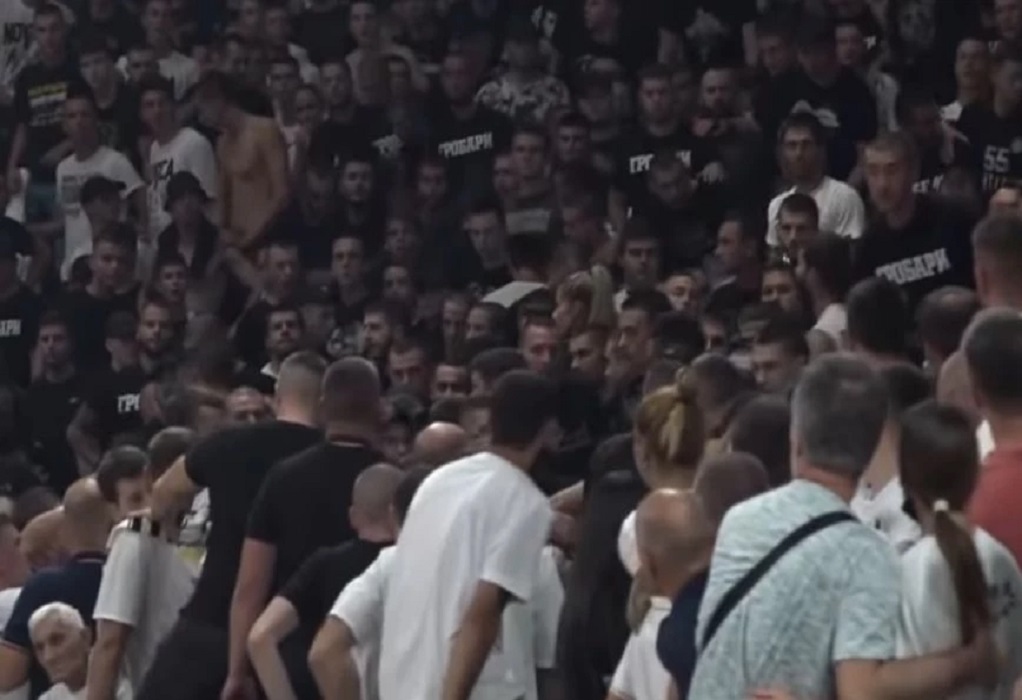 Ντούσαν Ίβκοβιτς: Ξύλο μεταξύ οπαδών της Παρτιζάν στο «αντίο» του Ντούντα (VIDEO)