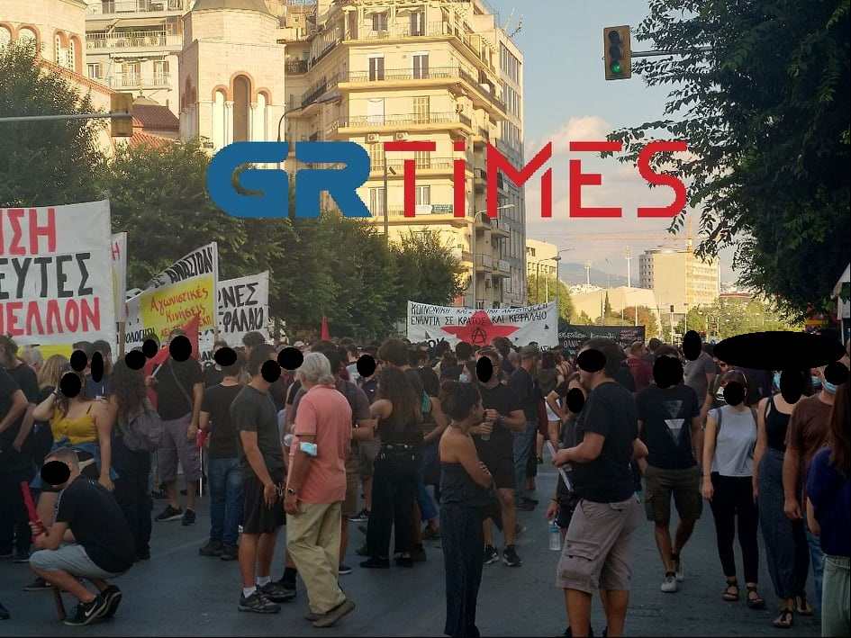Θεσσαλονίκη: Στην Καμάρα εργατικά σωματεία και αντιεξουσιαστές (VIDEO)