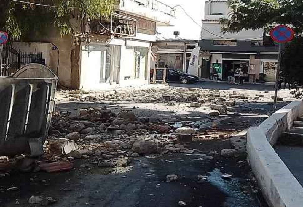 Ισχυρός σεισμός στην Κρήτη: Ζημιές στο Αρκαλοχώρι – Οι πρώτες εικόνες