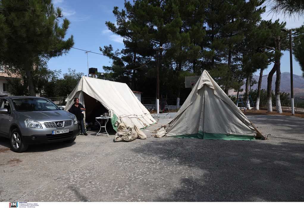 Σεισμός στην Κρήτη: Κρούσματα κορωνοϊού στον καταυλισμό