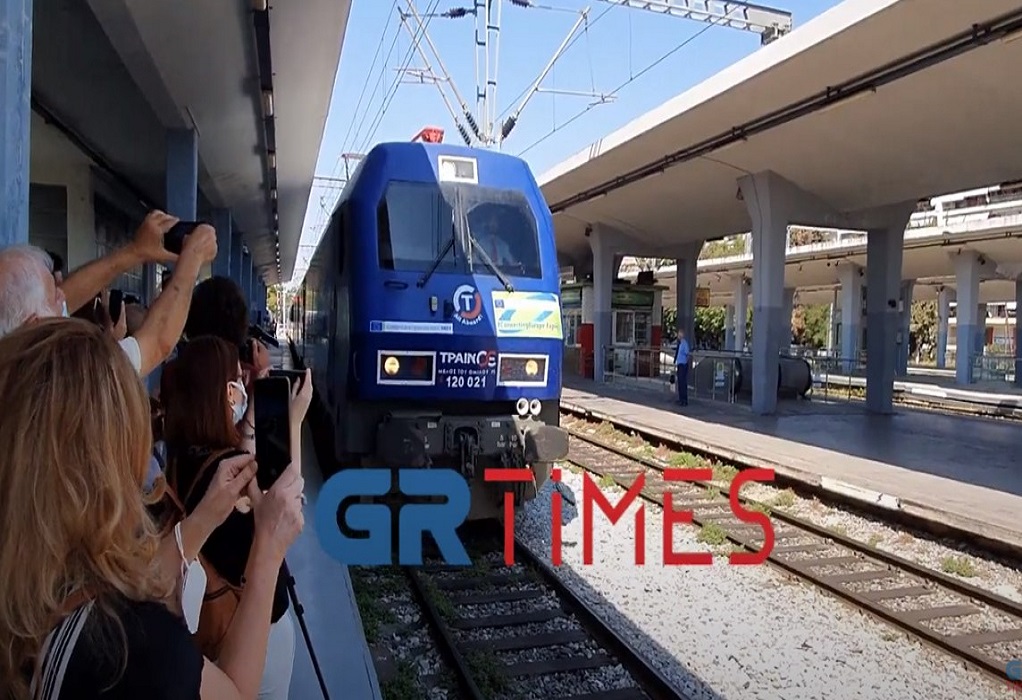 Το τραίνο της Ευρώπης «σφύριξε» στη Θεσσαλονίκη (VIDEO)