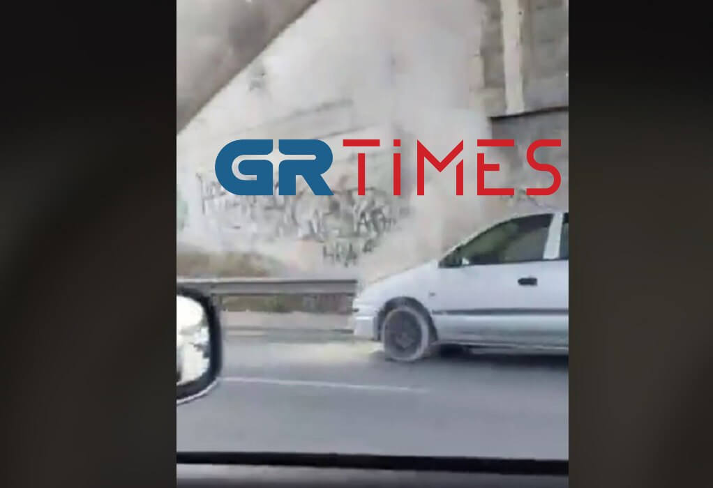 Τροχαίο με τραυματία στην Περιφερειακή Οδό Θεσσαλονίκης – Μποτιλιάρισμα στο σημείο (ΧΑΡΤΗΣ) 
