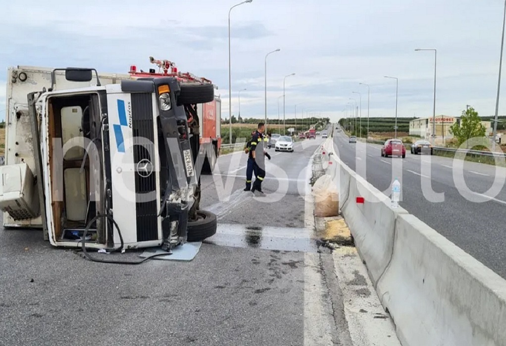 Χαλκιδική: Ένας τραυματίας μετά από ανατροπή φορτηγού στη Σωζόπολη-Κλειστή η Μουδανιών (ΦΩΤΟ-VIDEO)