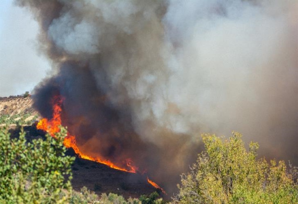 Κύπρος: Μεγάλη φωτιά στην Πάφο – Εκκενώθηκε οικισμός (ΦΩΤΟ)