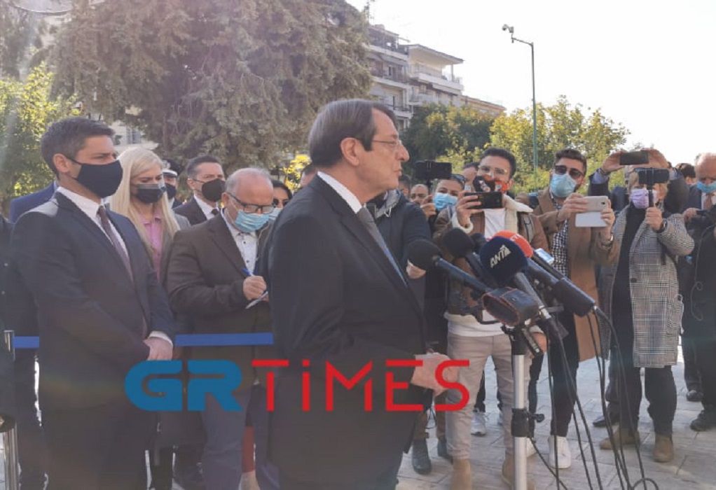 N. Αναστασιάδης: Θα συνεχίσω να αγωνίζομαι για την ειρηνική επίλυση του Κυπριακού προβλήματος (VIDEO)