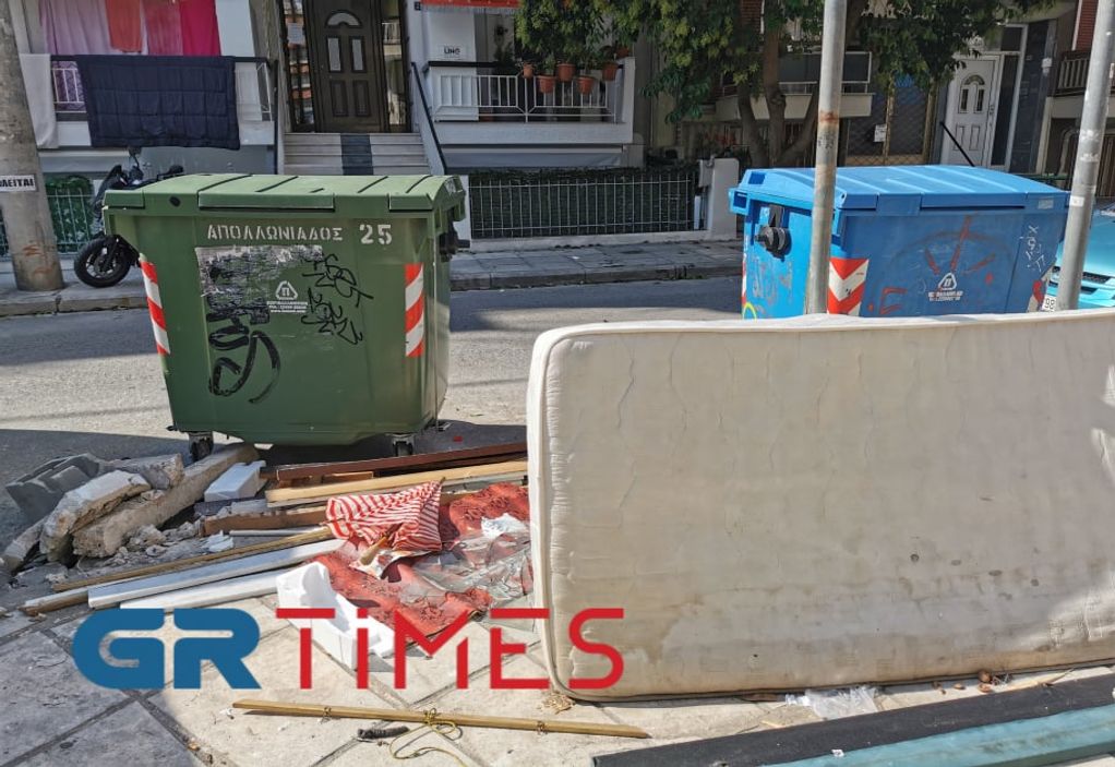 Δ. Θεσσαλονίκης: Χαμός με τα ογκώδη – Πόσοι τόνοι μαζεύονται καθημερινά (ΦΩΤΟ)