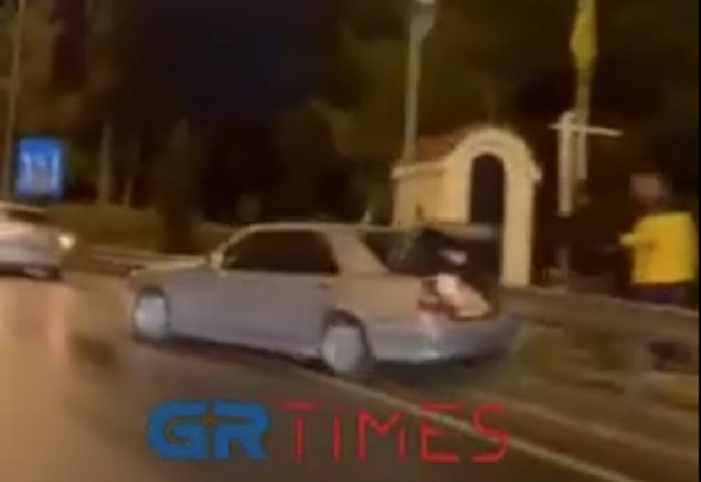 Θεσσαλονίκη: Τροχαίο λίγο πριν την Περιφερειακή Οδό (VIDEO)