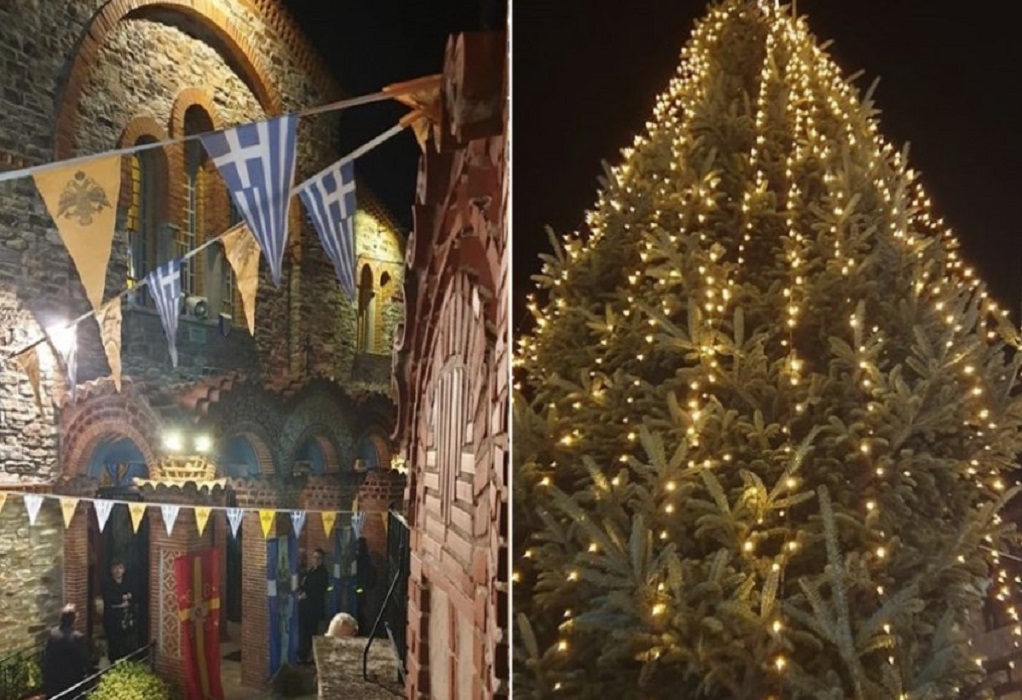 Το πρώτο χριστουγεννιάτικο δέντρο στην Ελλάδα θα «λάμψει»…στη Χαλκιδική  (ΦΩΤΟ-VIDEO)