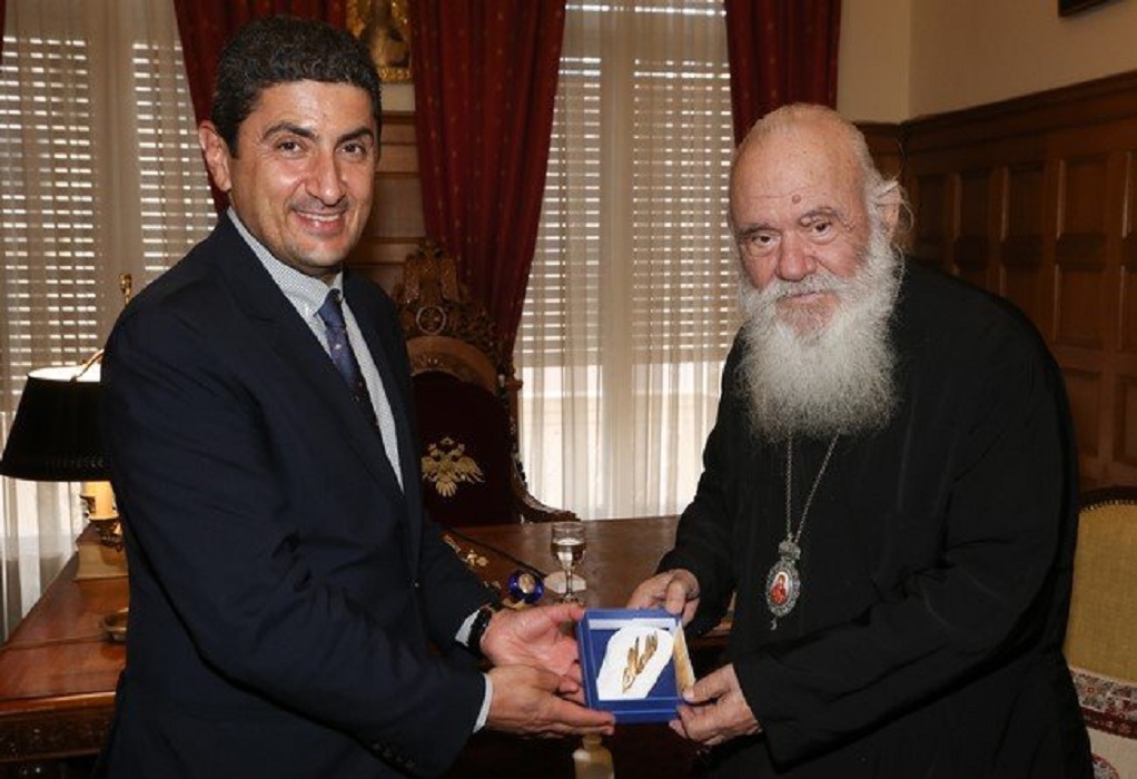 Συνάντηση Αρχιεπισκόπου Ιερώνυμου με Λ. Αυγενάκη – Τι συζήτησαν