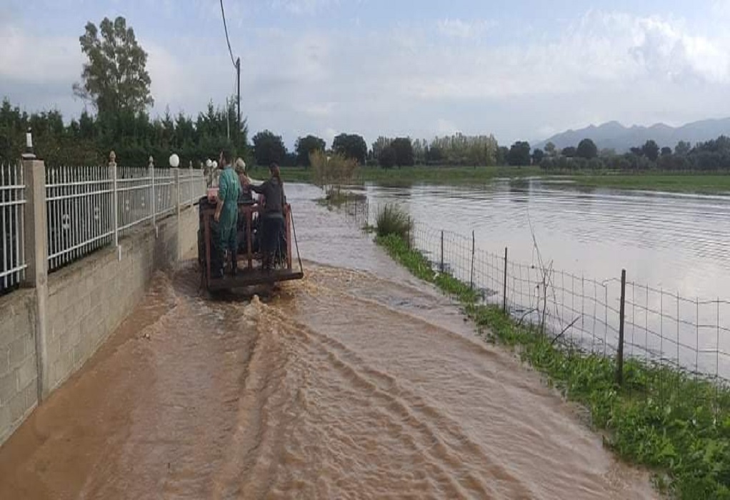 Δυτική Αχαΐα: Ανέβηκε η στάθμη του νερού στην Καλογριά – Απεγκλωβίστηκαν άτομα
