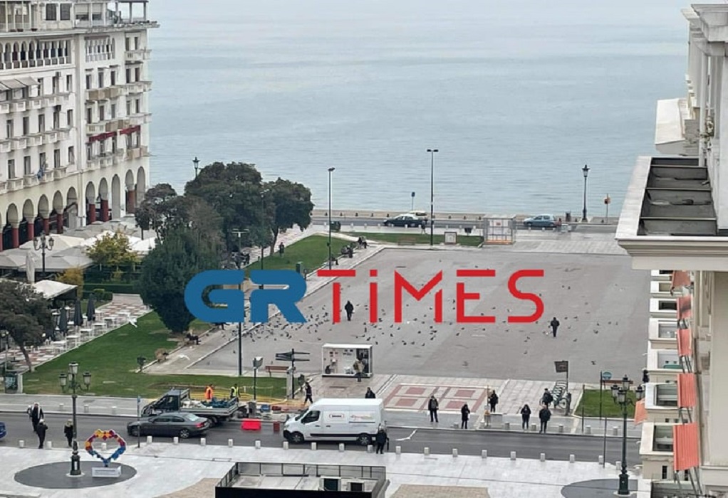 Θεσσαλονίκη: Χωρίς στάση λεωφορείων η Αριστοτέλους (ΦΩΤΟ-VIDEO) 
