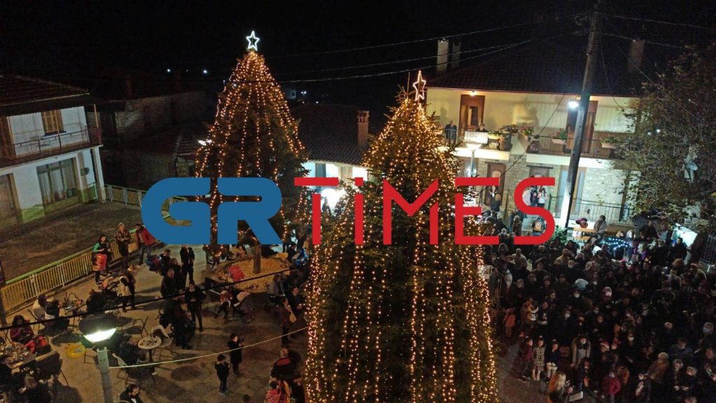 Ταξιάρχης Χαλκιδικής: Τα 16 μέτρα θα φτάνει το πρώτο Χριστουγεννιάτικο δέντρο της Ελλάδας (ΦΩΤΟ)