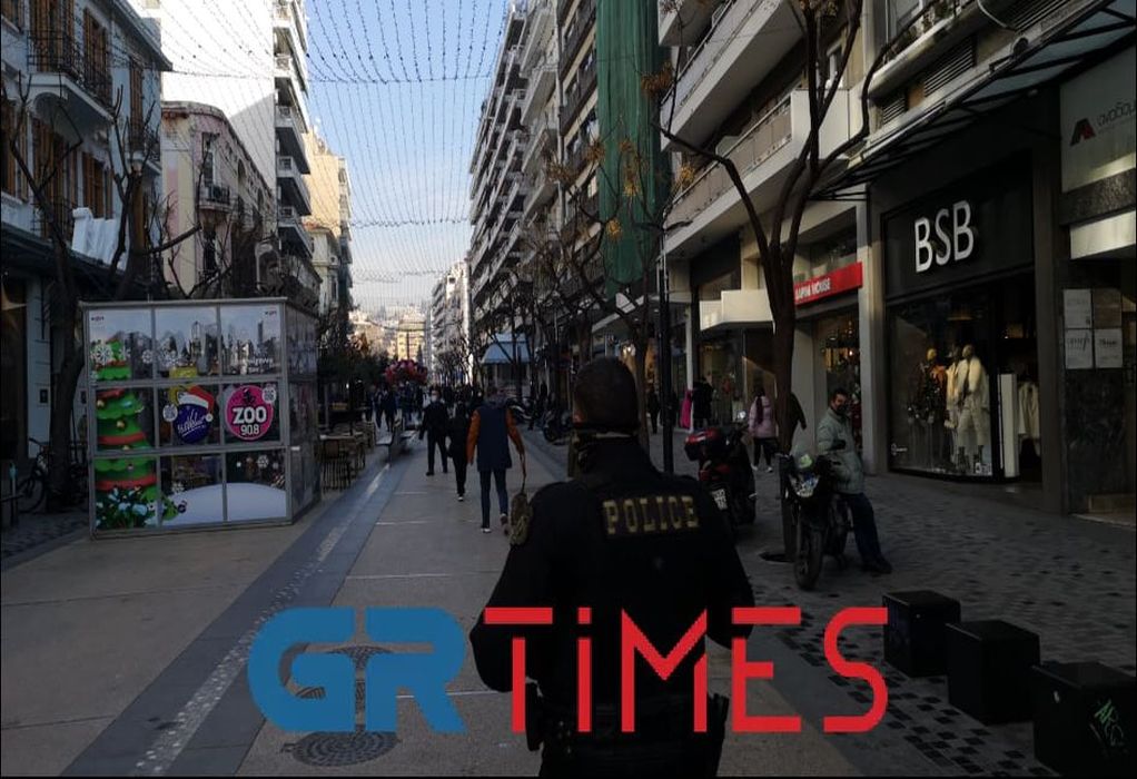 Θεσσαλονίκη: 86 «καμπάνες» για μη χρήση μάσκας τα Χριστούγεννα-369 παραβάσεις σε όλη την Ελλάδα