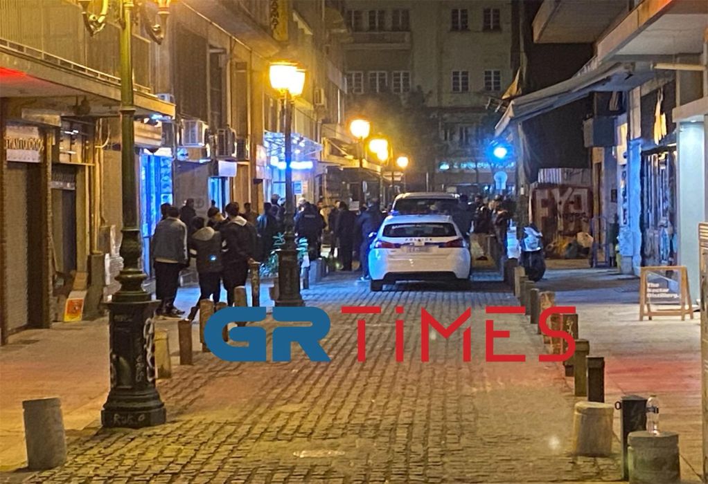 Θεσσαλονίκη: Συμπλοκή μεταξύ αλλοδαπών στο κέντρο (ΦΩΤΟ)