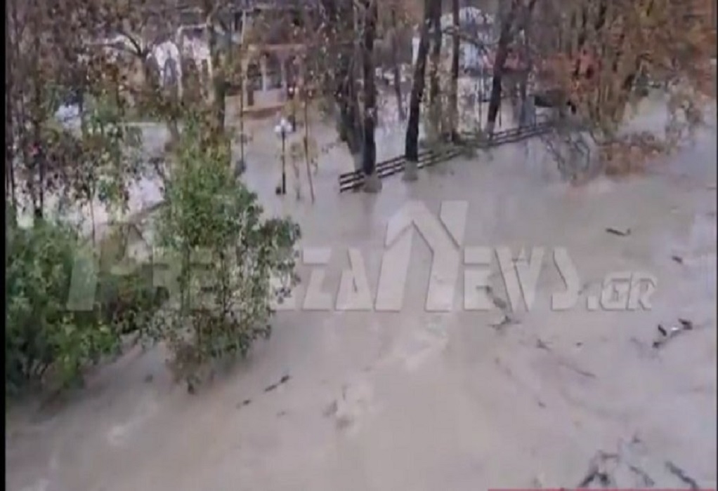 Κακοκαιρία-Ήπειρος: Υπερχείλισε ο Αχέροντας – Πλημμύρες στο χωριό Γλυκή (ΒΙΝΤΕΟ)