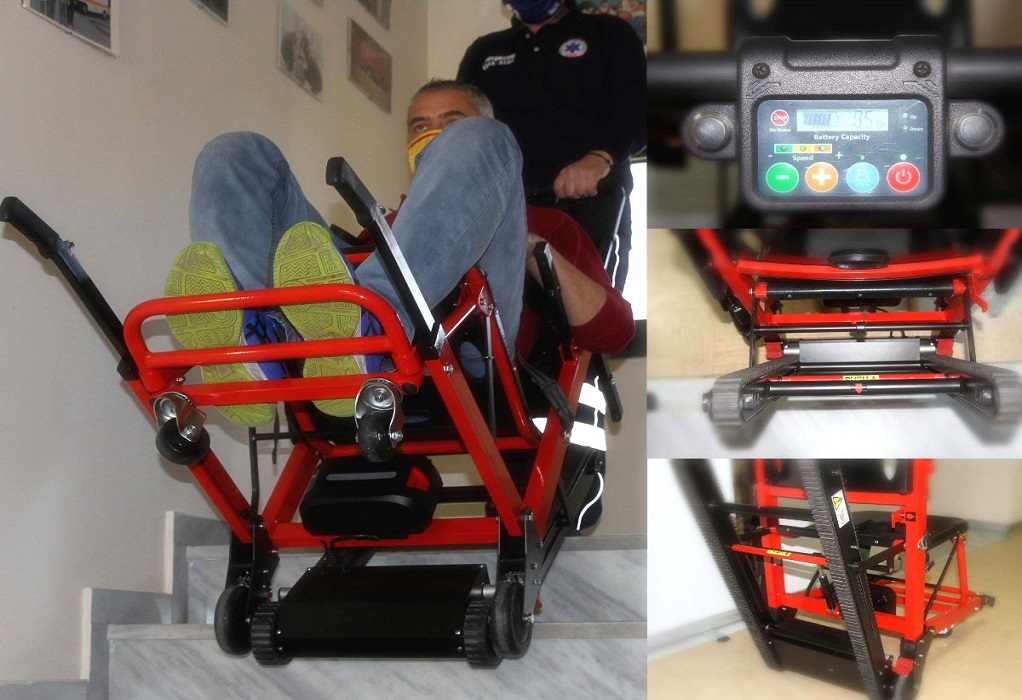 Θεσσαλονίκη: Τέσσερα ηλεκτροκίνητα καθίσματα διακομιδής ασθενών απέκτησε το Παράρτημα του ΕΚΑΒ