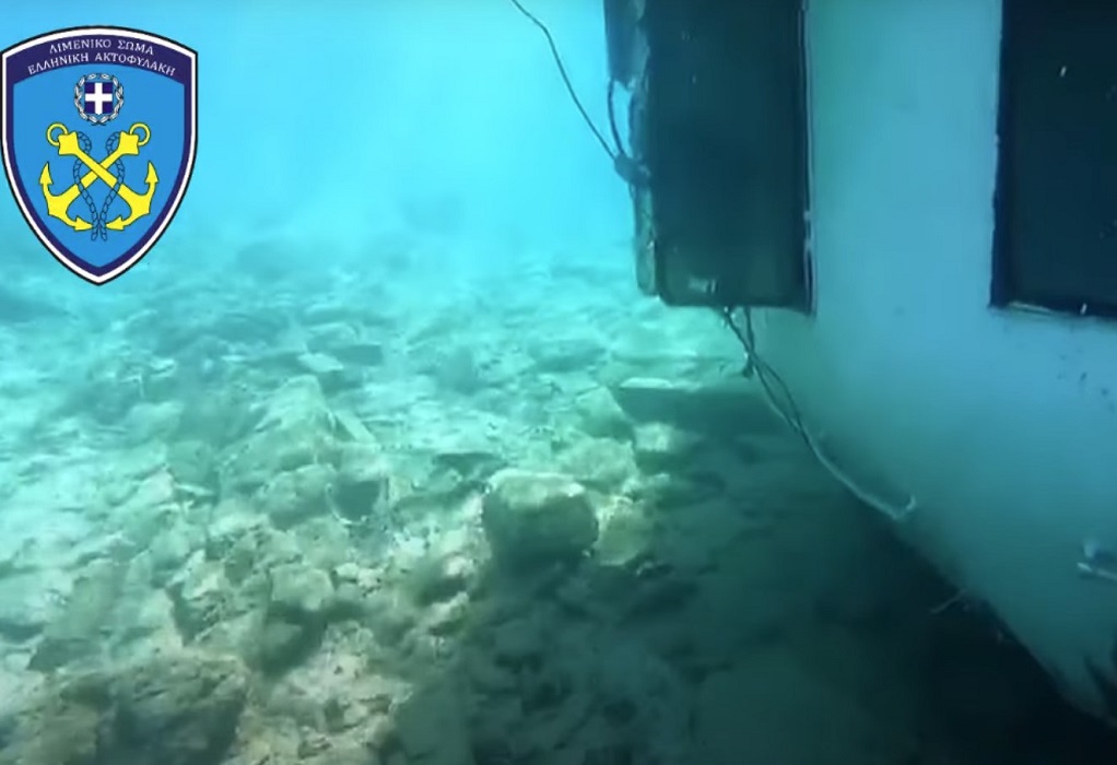 Πάρος: Η υποβρύχια έρευνα των βατραχανθρώπων στο βυθισμένο ιστιοφόρο (VIDEO)