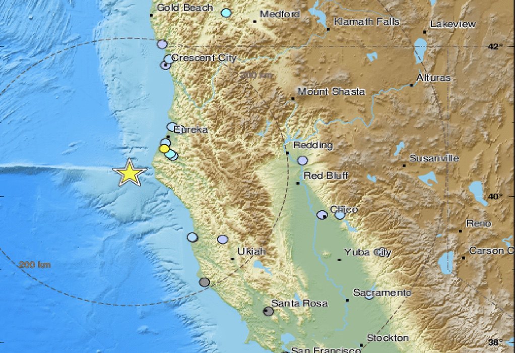 Ισχυρός σεισμός 6,2 ρίχτερ στην Καλιφόρνια