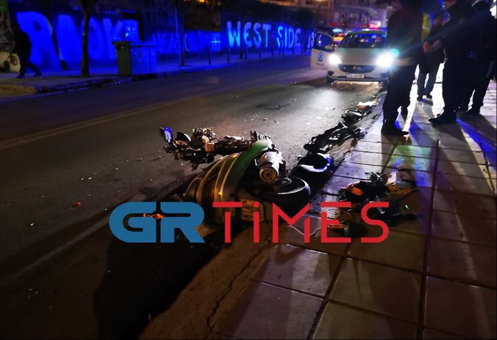 Θεσσαλονίκη: Σοβαρό τροχαίο με τραυματία στη Νεάπολη (ΦΩΤΟ-VIDEO)