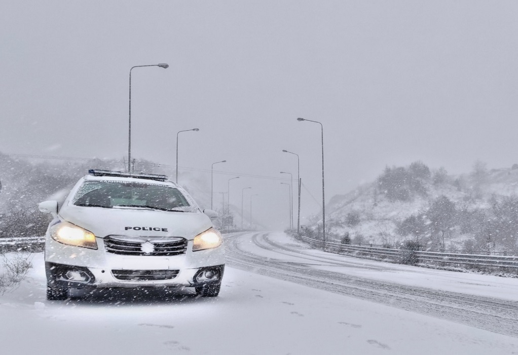 Θεσσαλονίκη: Ποιοι δρόμοι έκλεισαν λόγω πυκνής χιονόπτωσης
