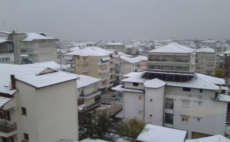 Κιλκίς: Ξύπνησαν σε χιονισμένο τοπίο οι κάτοικοι (ΦΩΤΟ)