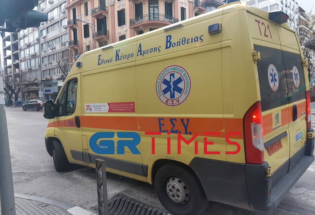 Τροχαίο ατύχημα στο κέντρο της Θεσσαλονίκης-Στο νοσοκομείο 80χρονος