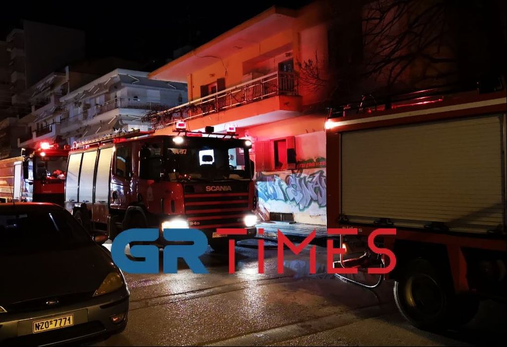 Θεσσαλονίκη: Υπό έλεγχο η φωτιά σε μονοκατοικία στην Καλαμαριά (ΦΩΤΟ-VIDEO)