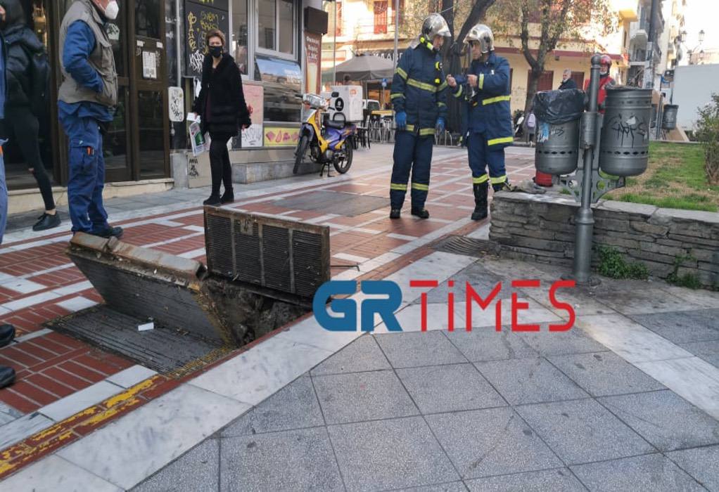 Έκρηξη σε υποσταθμό της ΔΕΗ στο κέντρο της Θεσσαλονίκης (VIDEO)