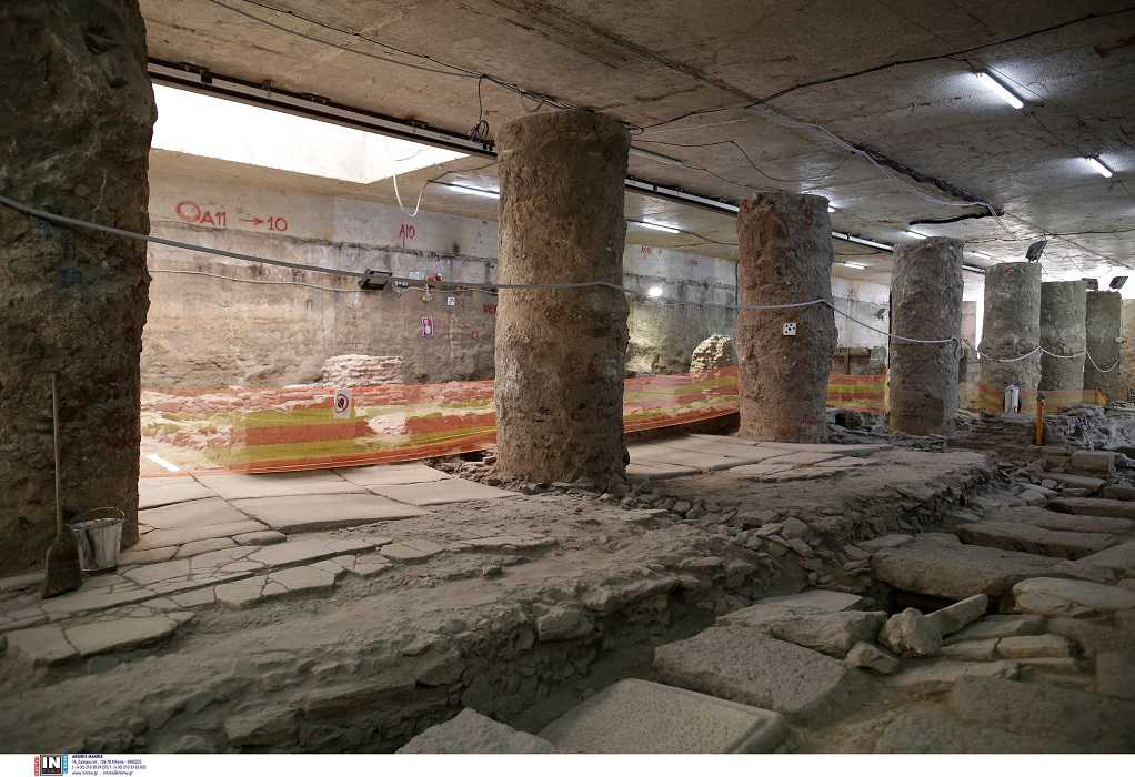 Σταθμός Βενιζέλου: Εγκρίθηκε από το ΚΑΣ η μελέτη για την απόσπαση των ρωμαϊκών αρχαιοτήτων 
