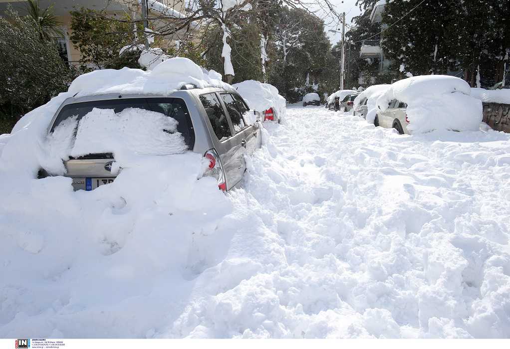 Κακοκαιρία «Ελπίς»: Από το 2008 είχε να πέσει τόσο χιόνι στην Αθήνα