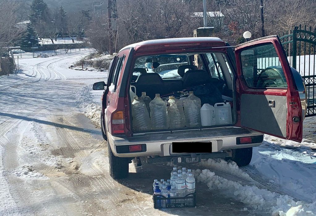 Θεσσαλονίκη: Χωρίς νερό για πάνω από δέκα ημέρες πέντε μόνιμοι κάτοικοι ορεινού χωριού (VIDEO)