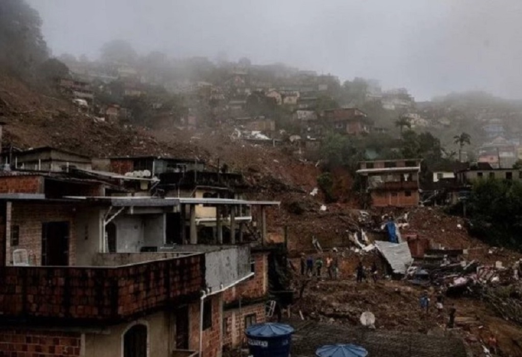 Βραζιλία: Τουλάχιστον 165 νεκροί από τις πλημμύρες και τις κατολισθήσεις στην Πετρόπολις