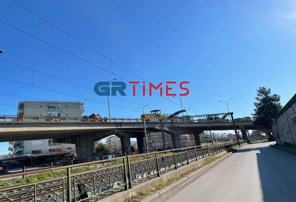 ΠΚΜ: Συνεχίζονται οι εργασίες συντήρησης στη γέφυρα «Μυτιληνάκια» επί της οδού Μοναστηρίου