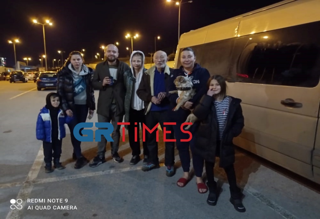 Μαρτυρία στο GRTimes: Οι πρώτοι πρόσφυγες από την Ουκρανία στη Θεσσαλονίκη (ΦΩΤΟ)