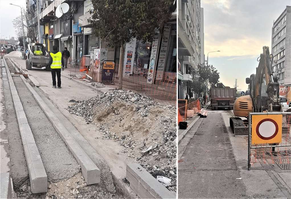 Θεσσαλονίκη: Αναστέλλεται η λειτουργία του προσωρινού ποδηλατόδρομου της Κ. Καραμανλή