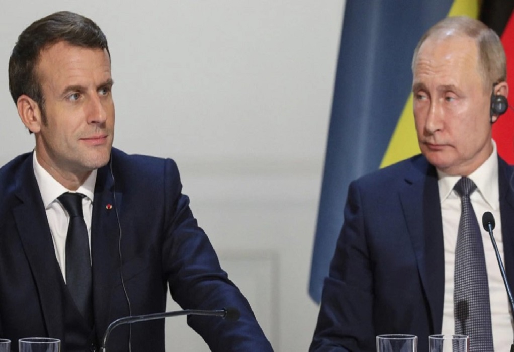 Τηλεφωνική επικοινωνία Μακρόν-Πούτιν: Τερματισμό των επιχειρήσεων ζήτησε ο Γάλλος πρόεδρος