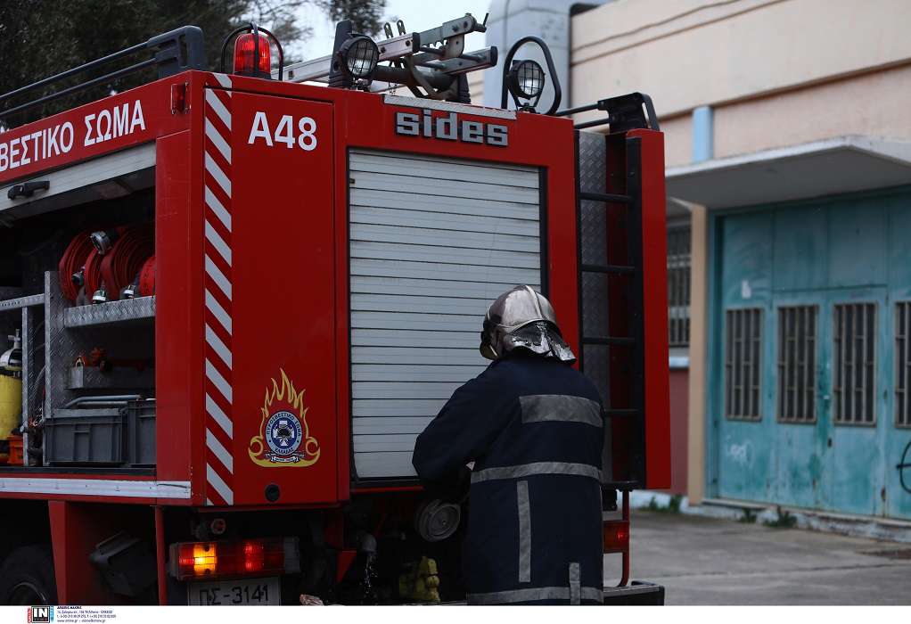 Φωτιά σε ξενοδοχείο στην Ημαθία-Μεγάλη επιχείρηση της Πυροσβεστικής