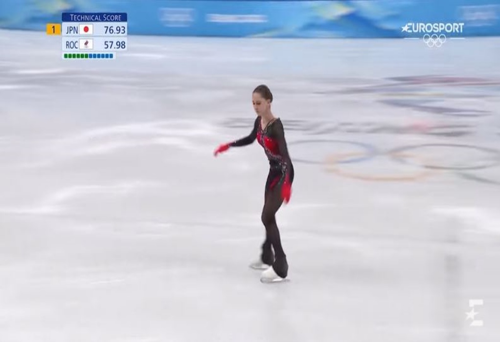 Χειμερινοί Αγώνες Πεκίνο: Ιστορική εμφάνιση από 15χρονη Ρωσίδα που έκανε τετραπλό αξέλ (VIDEO)