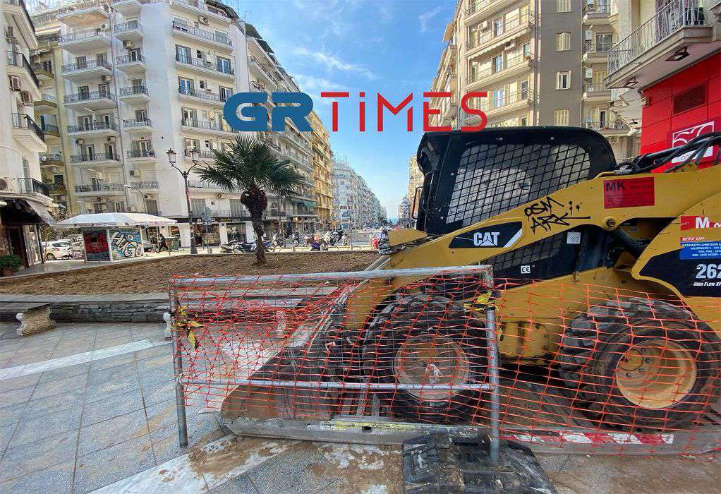 Θεσσαλονίκη: Ξεκίνησαν οι εργασίες για τη δημιουργία του “Open Mall Galerius” (ΦΩΤΟ-VIDEO)