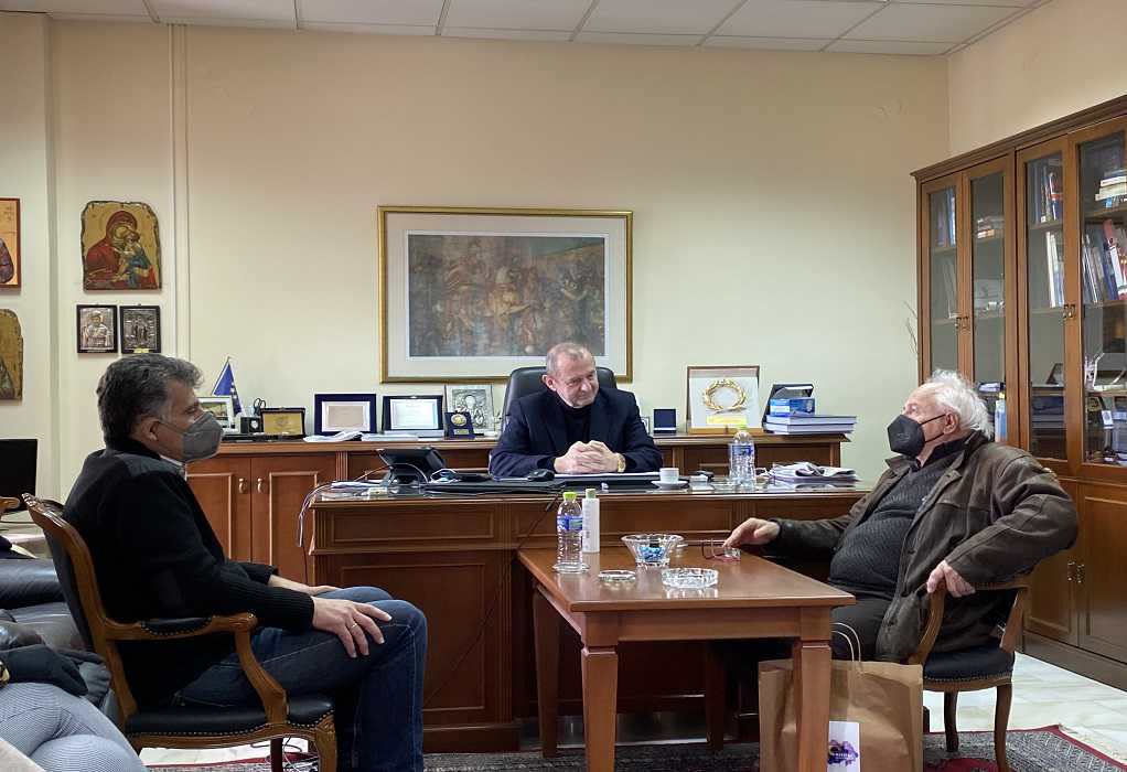 Συνάντηση του προέδρου του Επιμελητηρίου Πιερίας με το νέο Δ.Σ του ΟΡ.ΦΕ.Ο