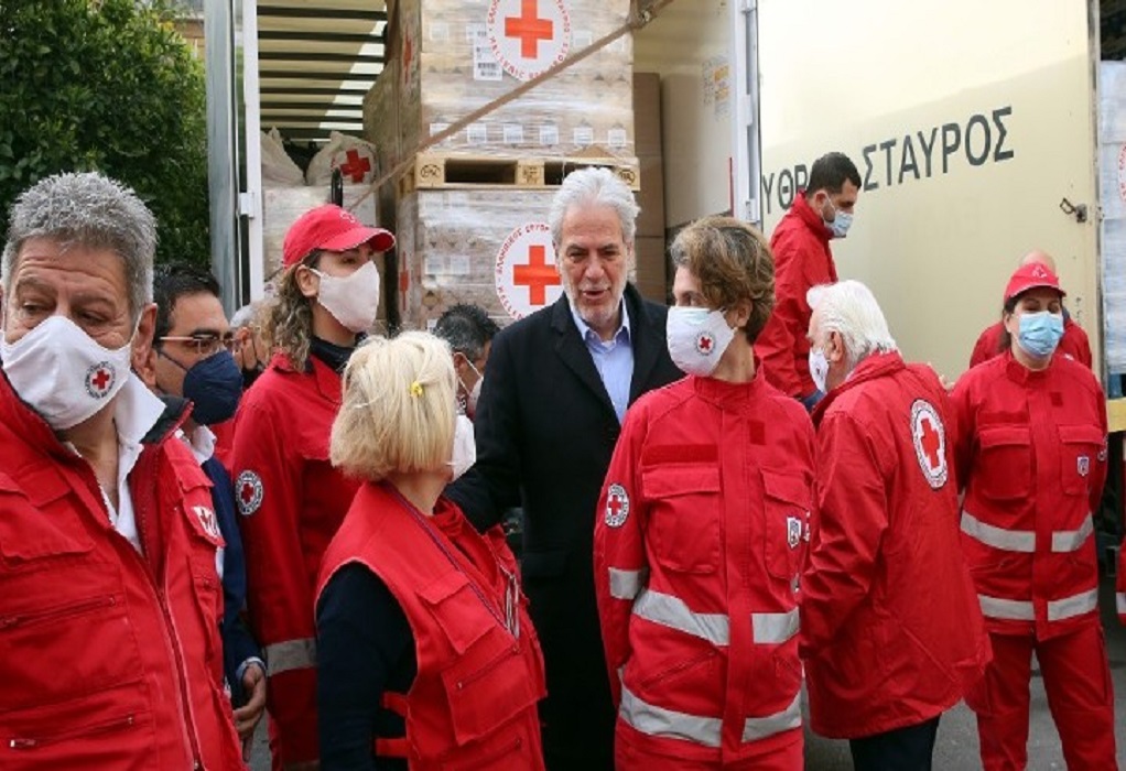 Ελληνικός Ερυθρός Σταυρός: Στέλνει 50 τόνους ανθρωπιστικής βοήθειας στην Ουκρανία