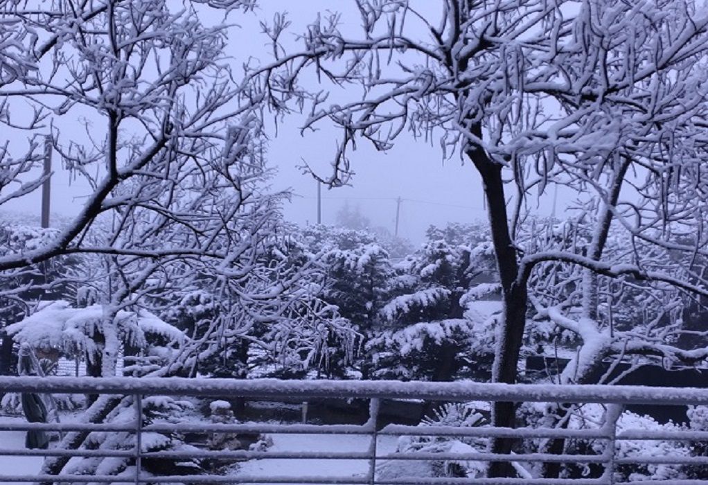 Κακοκαιρία: Χιονοπτώσεις σε περιοχές γύρω από τη Θεσσαλονίκη (ΦΩΤΟ-VIDEO)