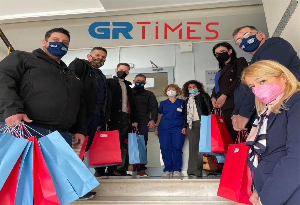 Θεσσαλονίκη: ΝΕΜΕΣΙΣ, ΕΣΠΕΕΘ και GRTimes μοίρασαν πασχαλιάτικα δώρα στο Παιδοογκολογικό Τμήμα του Ιπποκράτειου (ΦΩΤΟ)